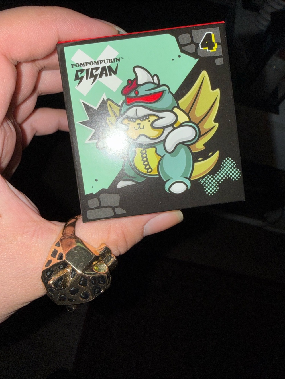 Collectible Figure – Pompompurin Gigan Godzilla Hello Kitty Happy meal colab